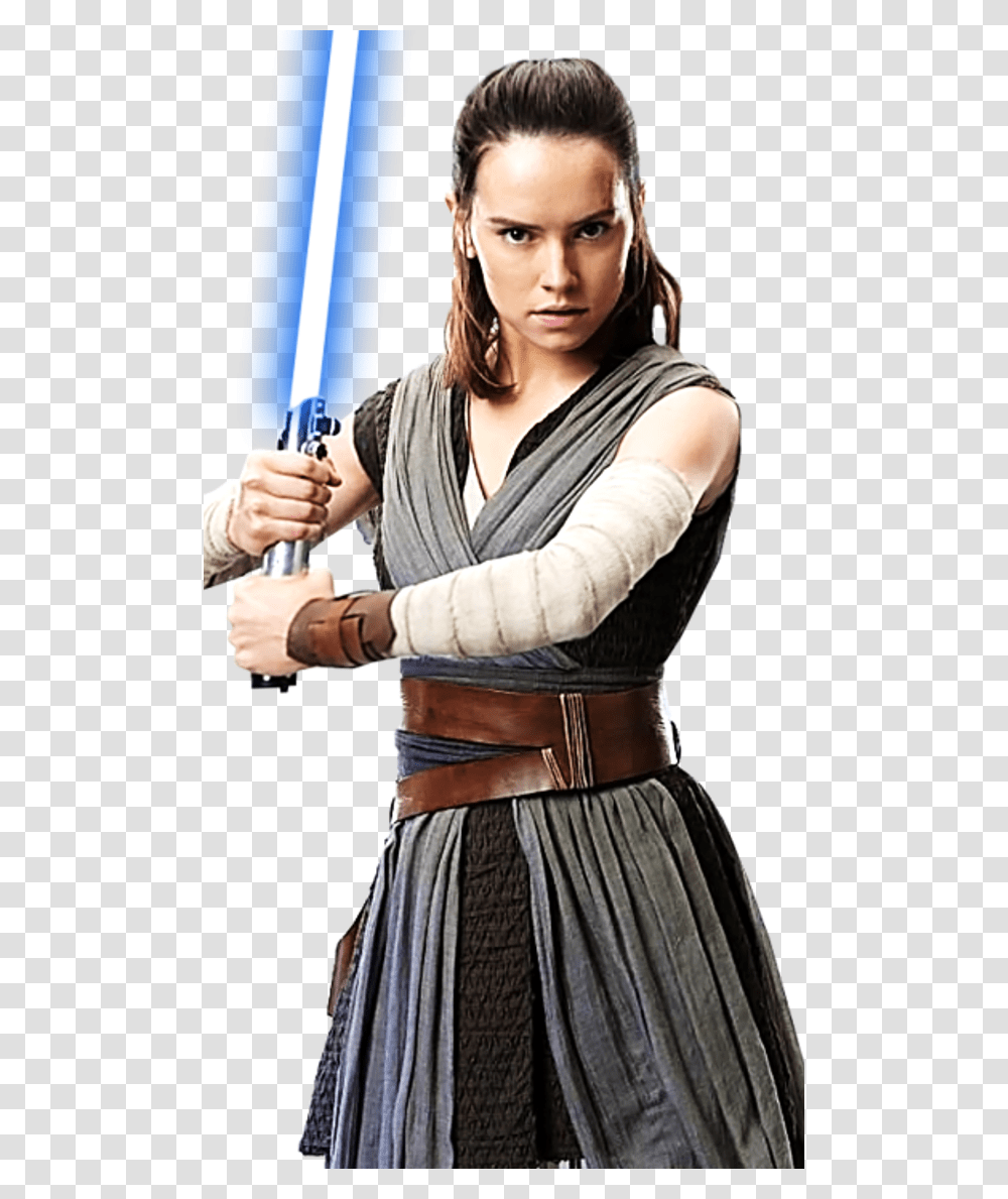 Star Wars Rey Graphic Library Download Download Rey Last Jedi Costume, Person, People, Sport, Team Sport Transparent Png