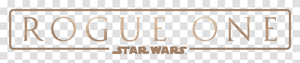 Star Wars Rogue One Title Logo Treatment Rogue One A Star Wars Story Logo, Alphabet, Label, Word Transparent Png