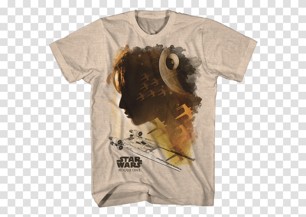 Star Wars Rogue One Water Colors - First Person Clothing Oh Honey Trixie Mattel Shirt, Apparel, T-Shirt Transparent Png