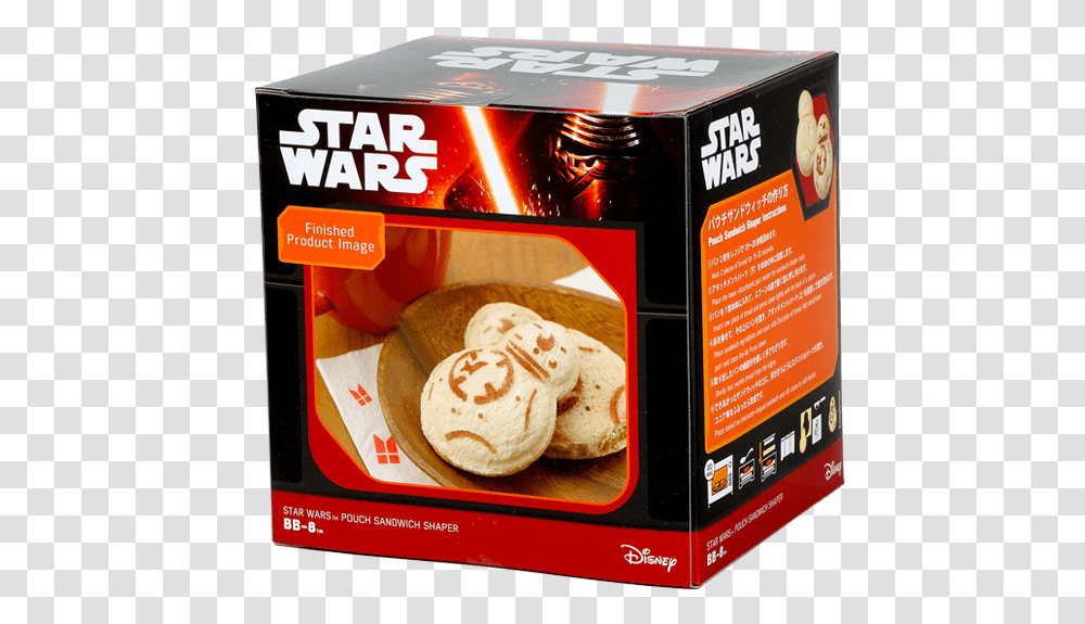 Star Wars Sandwich Shaper Bb8 Bb 8, Sweets, Food, Bread, Plant Transparent Png