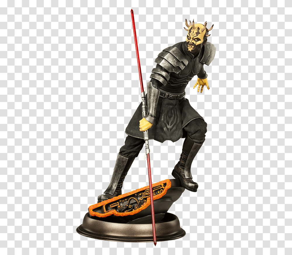 Star Wars Savage Opress Statue, Person, Footwear, Samurai Transparent Png