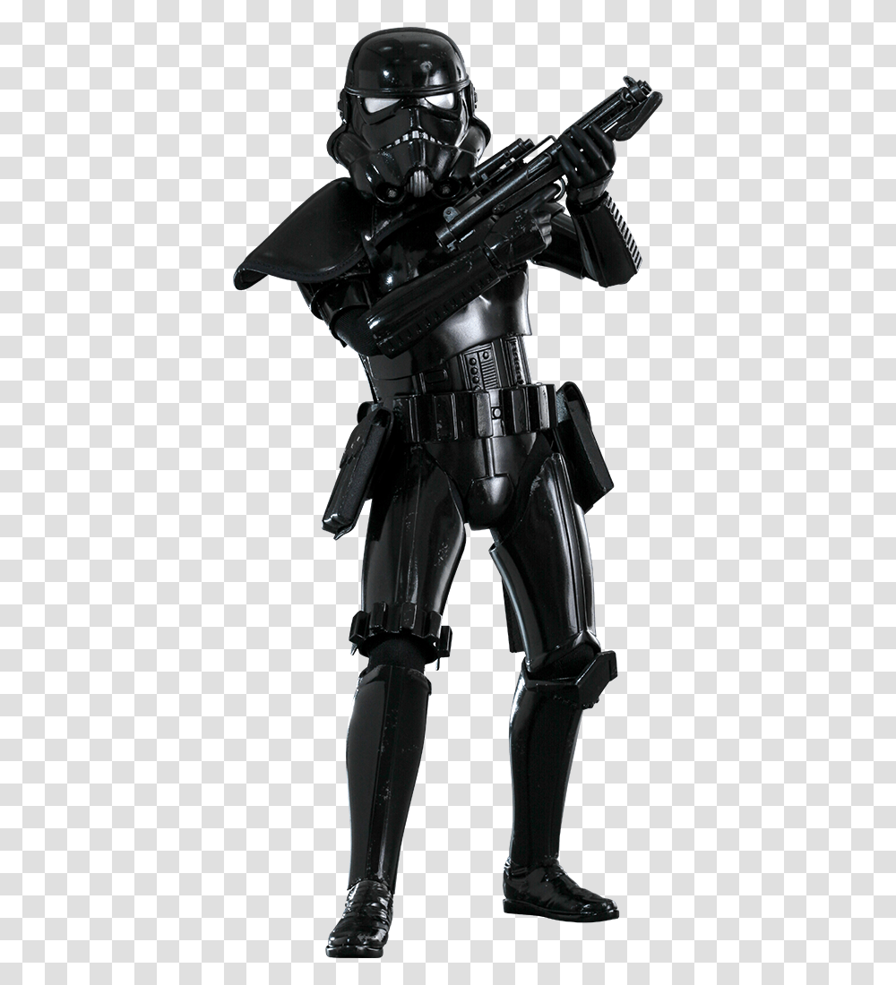 Star Wars Shadow Trooper Sixth Scale Figure By Hot Star Wars Shadow Trooper, Helmet, Apparel Transparent Png