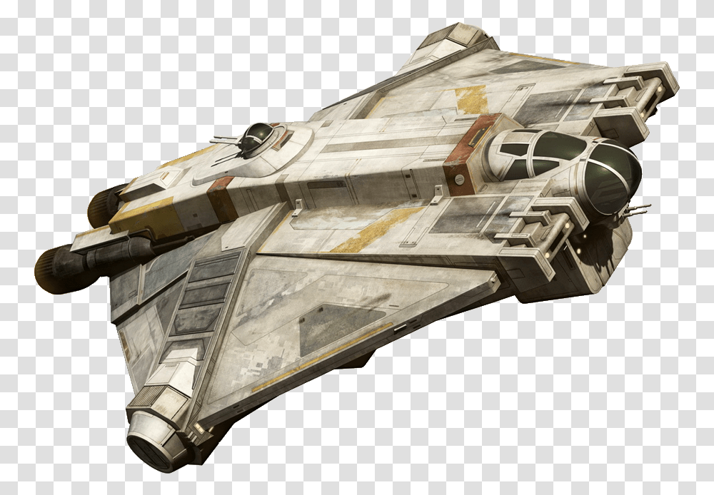 Star Wars Ship Ghost Star Wars Rogue One, Spaceship, Aircraft, Vehicle, Transportation Transparent Png