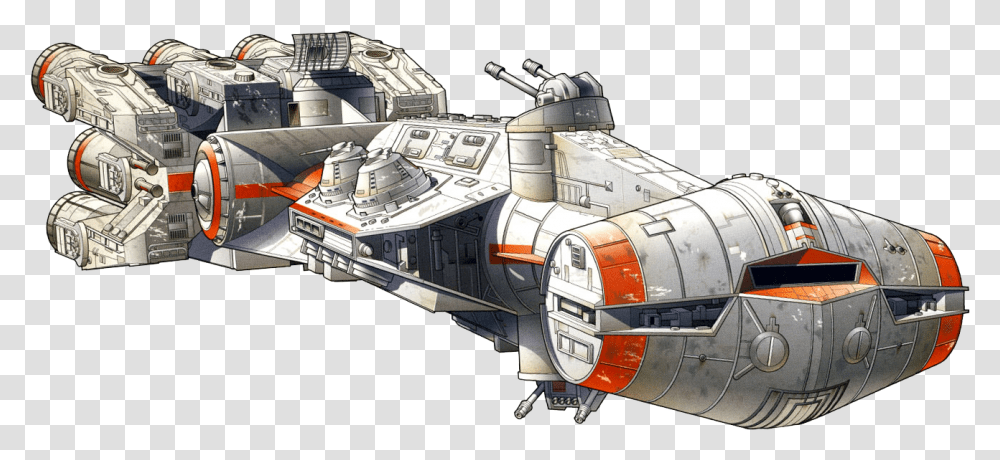 Star Wars Ships Cr90 Corvette, Spaceship, Aircraft, Vehicle, Transportation Transparent Png