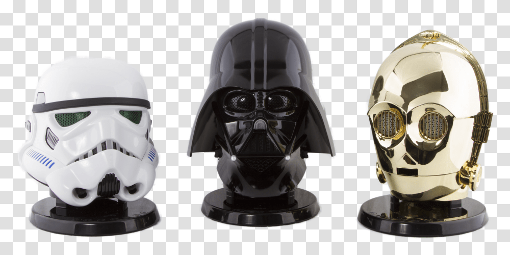 Star Wars Speakers Figurine, Helmet, Apparel, Robot Transparent Png