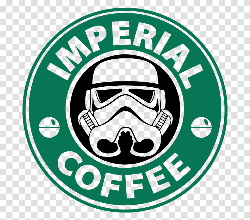 Star Wars Stickers Stormtrooper Starbucks, Label, Text, Symbol, Logo Transparent Png
