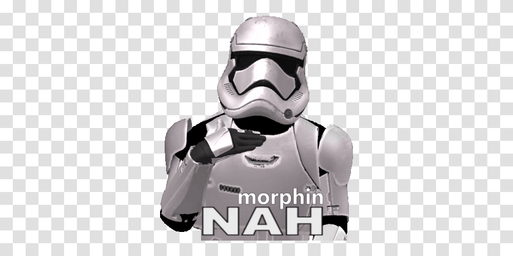 Star Wars Storm Trooper Gif Starwars Stormtrooper Sticker Star Wars Sticker Gif, Helmet, Clothing, Apparel, Robot Transparent Png