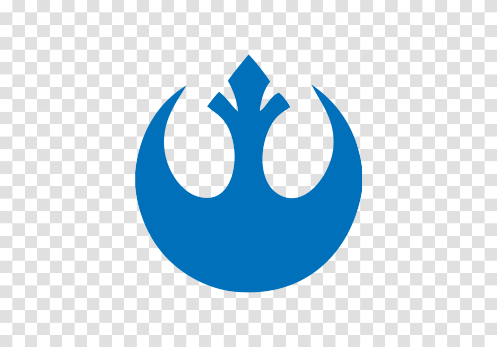 Star Wars Symbols Drawing Blue Rebel Logo Star Wars, Moon, Outer Space, Night, Astronomy Transparent Png