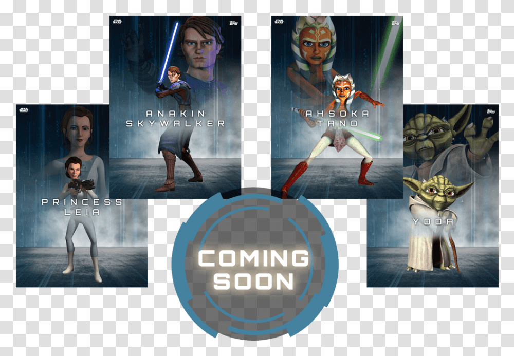 Star Wars The Clone Wars, Person, Poster, Advertisement Transparent Png