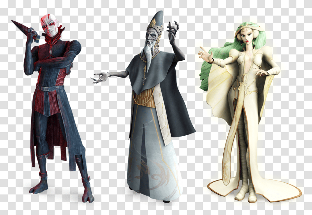 Star Wars The Clone Wars Snoke, Person, Figurine, Fashion Transparent Png
