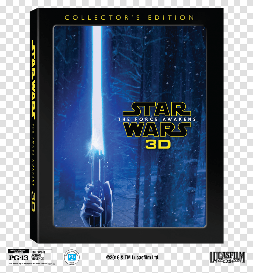 Star Wars The Force Awakens 3d Collector's Edition Star The Force Awakens, Quake, Mobile Phone, Electronics, Cell Phone Transparent Png