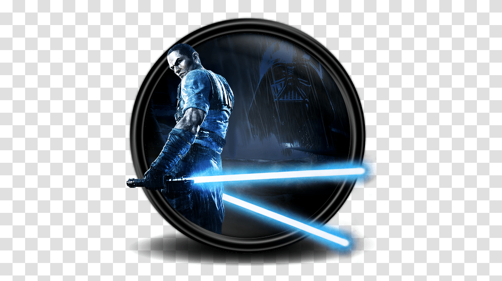 Star Wars The Force Unleashed 2 11 Icon Mega Games Pack 40 Darth Vader Star Wars Lego Icon, Person, Human, Light, Duel Transparent Png
