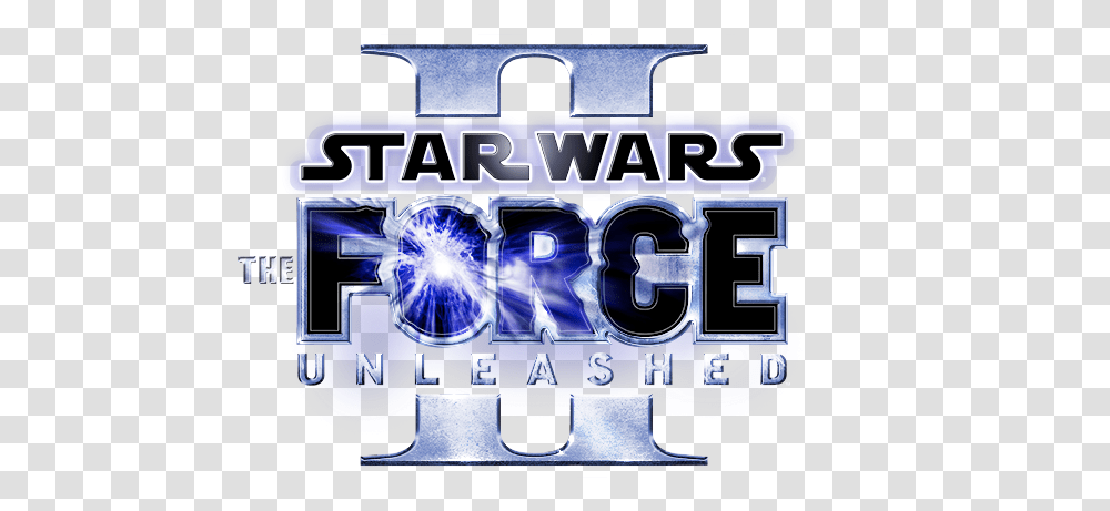 Star Wars The Force Unleashed 2 Logo, Word, Purple, Alphabet Transparent Png