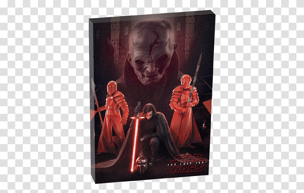 Star Wars The Last Jedi Canvas The First Order Star Wars Kylo Ren Guards, Person, Poster, Advertisement, Clothing Transparent Png