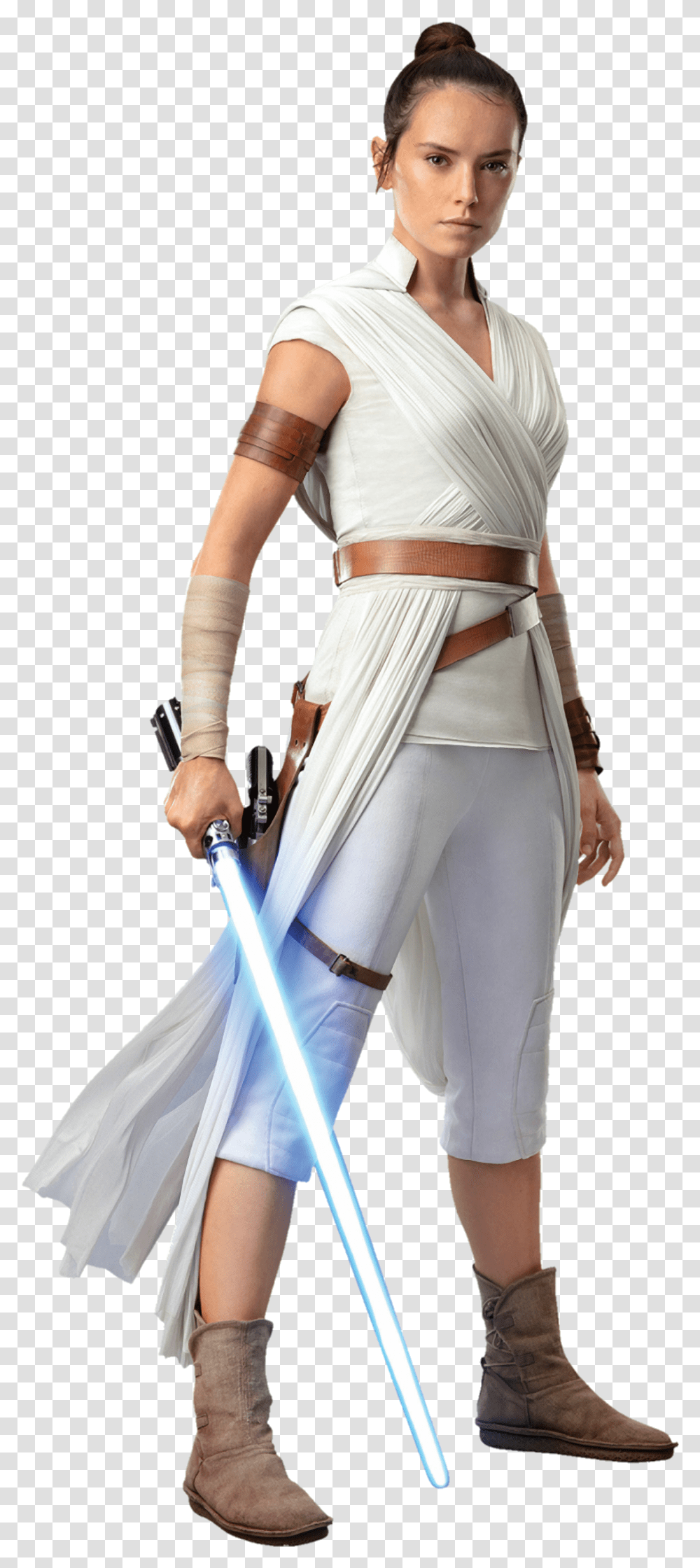 Star Wars The Rise Of Skywalker Rey Star Wars, Clothing, Apparel, Costume, Person Transparent Png