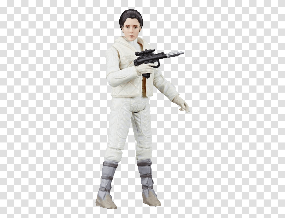 Star Wars The Vintage Collection Hoth Leia, Person, Human, Astronaut, Gun Transparent Png