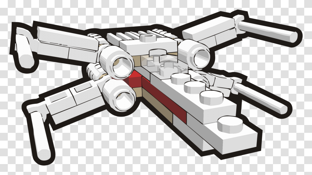 Star Wars Tie Fighter Anakin Skywalker Lego Star Wars X Wing, Spaceship, Aircraft, Vehicle, Transportation Transparent Png