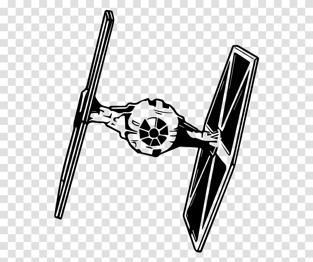 Star Wars Tie Fighter Clipart, Gray, World Of Warcraft Transparent Png