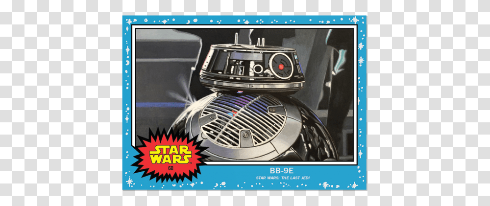 Star Wars Topps Living Set Cards, Machine, Motor, Engine, Wristwatch Transparent Png