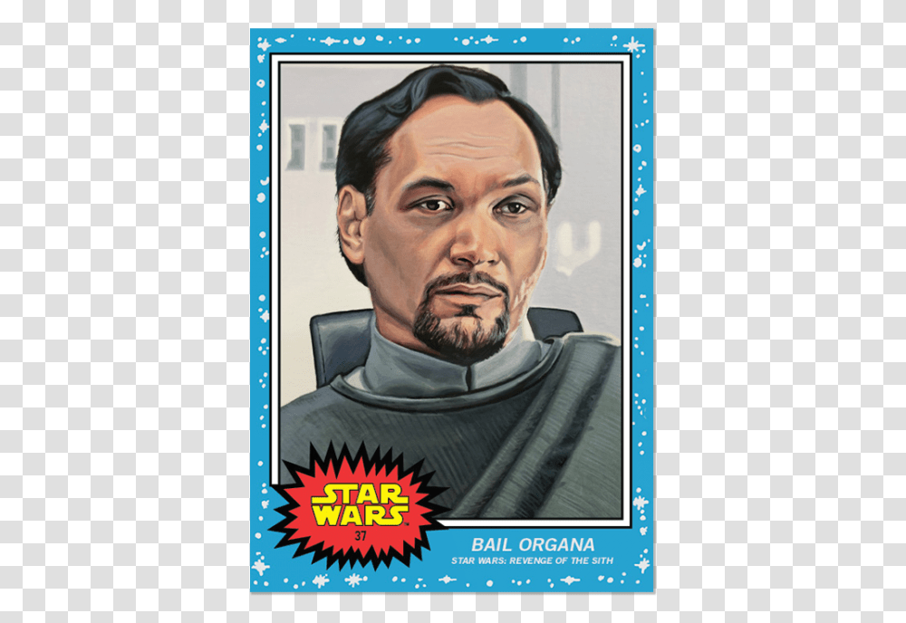Star Wars Topps Living Set Cards, Person, Human, Poster, Advertisement Transparent Png