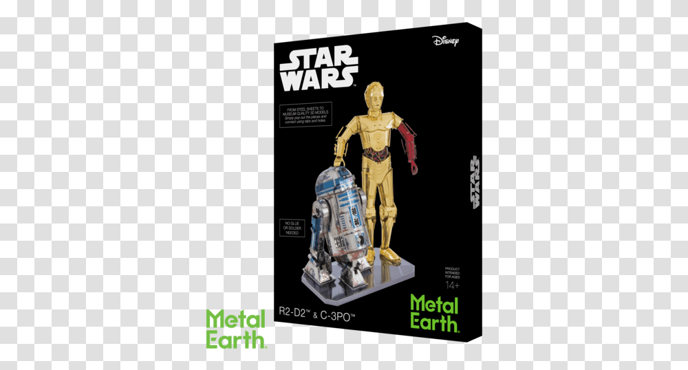 Star Wars - Metal Earth Sa Lego Star Wars, Robot, Person, Human, Machine Transparent Png