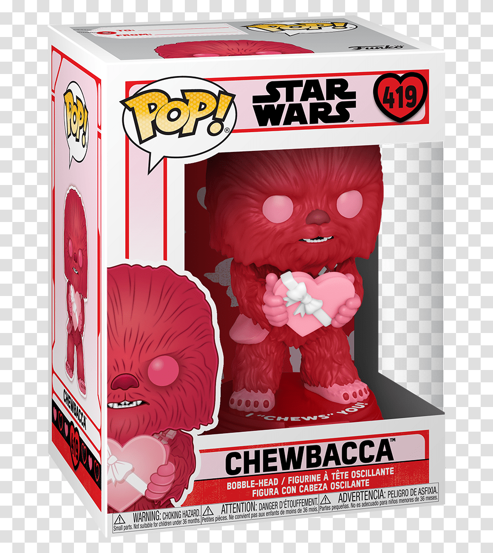 Star Wars Valentine's Day Gift Guide Coffee With Kenobi Chewbacca Valentine Funko, Label, Text, Poster, Advertisement Transparent Png