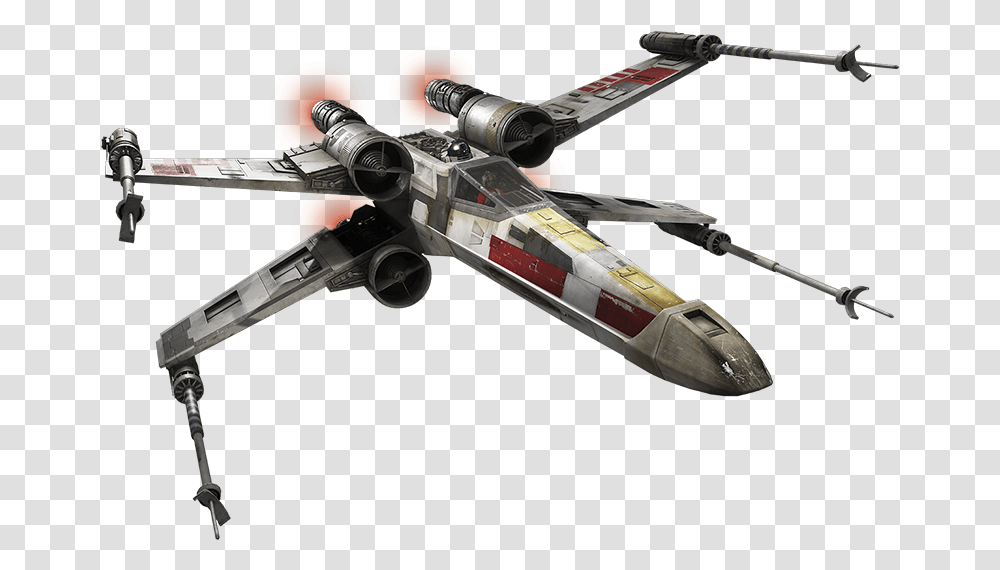 Star Wars X Wing, Aircraft, Vehicle, Transportation, Spaceship Transparent Png