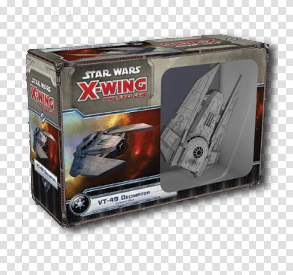 Star Wars X Wing Miniatures Game Decimator Star Wars X Wing Miniatures Game A Wing, Box Transparent Png