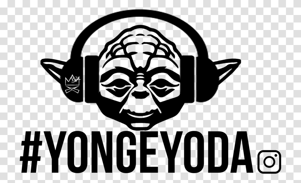 Star Wars Yoda Head Silhouette, Gray, World Of Warcraft Transparent Png