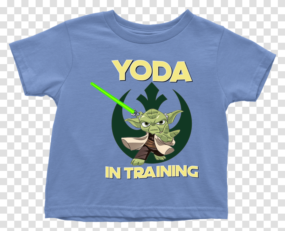 Star Wars Yoda In Training Toddler T Shirt Star Wars Rebel Symbol, Apparel, T-Shirt, Plant Transparent Png