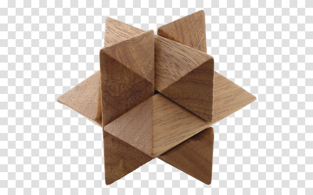 Star Wood Star Wood Block Puzzle, Plywood, Tabletop, Furniture, Box Transparent Png