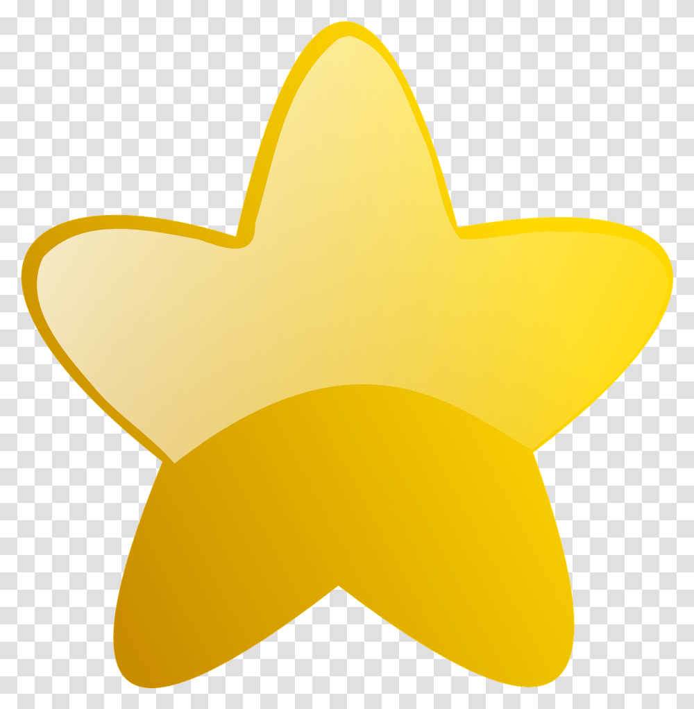 Star Yellow Favorite Estrela Do Pequeno Principe, Star Symbol, Leaf, Plant, Ornament Transparent Png