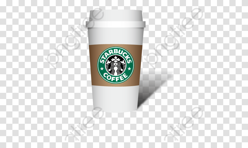 Starbucks Coffee, Coffee Cup, Bottle, Logo Transparent Png