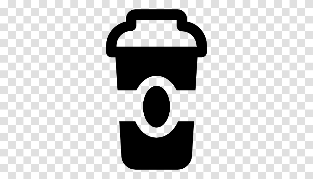 Starbucks Coffee Cup Icon, Number, Stencil Transparent Png