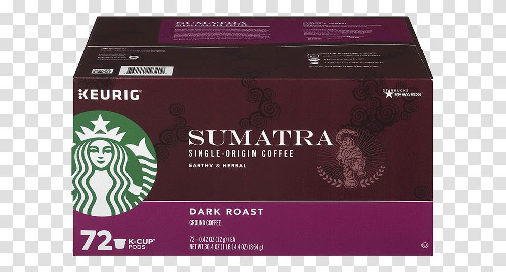 Starbucks Coffee Dark Roast K Cup, Paper, Passport, Id Cards Transparent Png