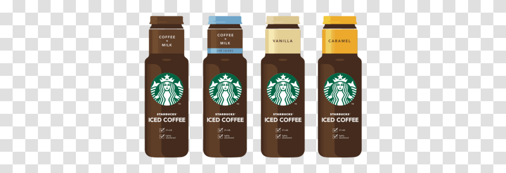 Starbucks Coffee, Label, Bottle, Plant Transparent Png