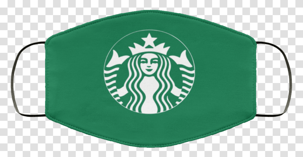 Starbucks Coffee Logo Face Mask Dr Seuss Mask Meme, Frisbee, Toy, Symbol, Trademark Transparent Png