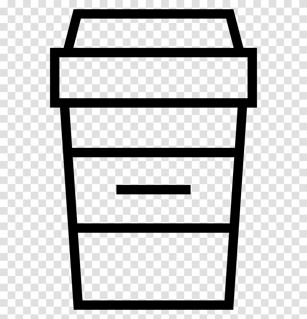 Starbucks Cup Icon Free Download, Stencil, Word, Mailbox Transparent Png