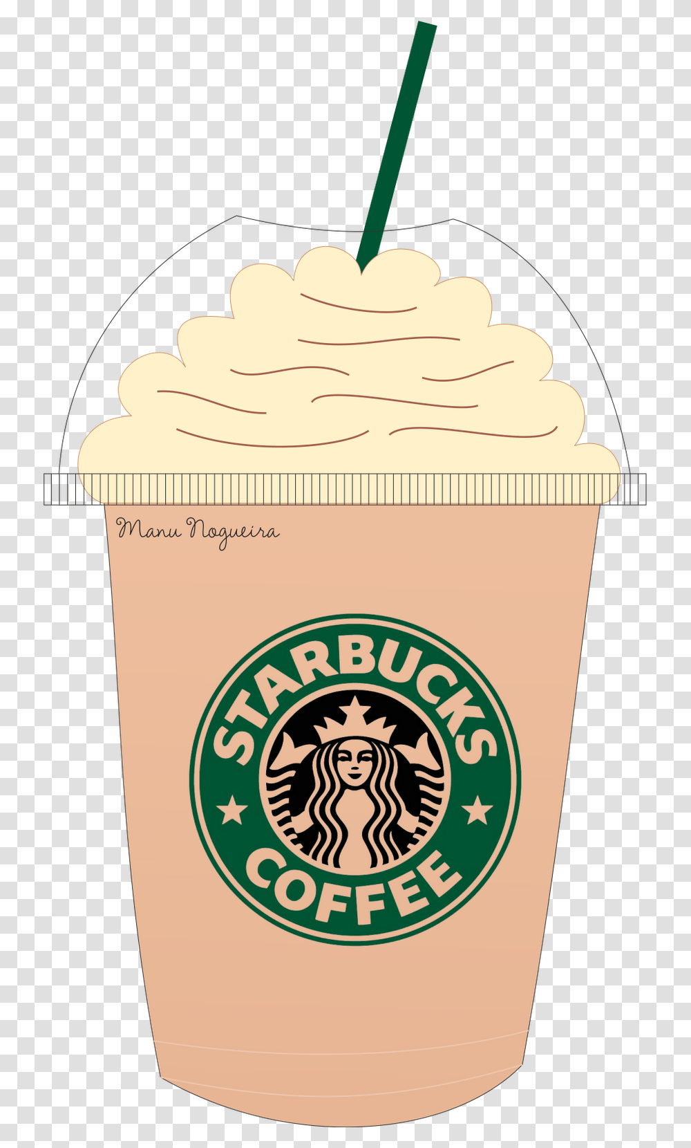 Starbucks Drink, Cream, Dessert, Food, Creme Transparent Png