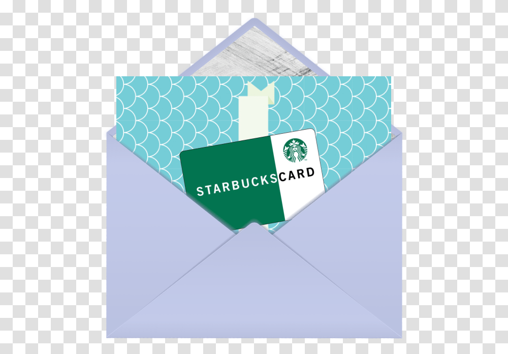 Starbucks Envelope Design, Mail Transparent Png