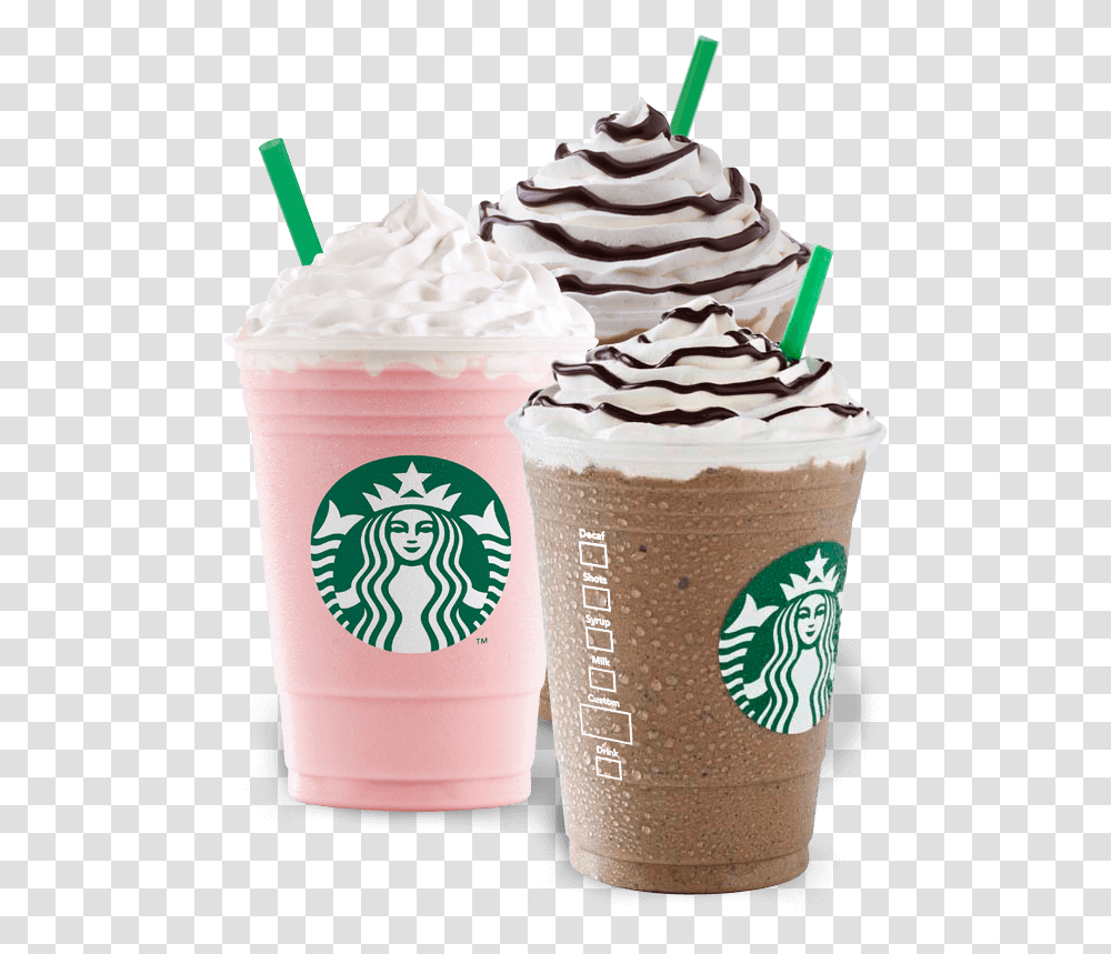 Starbucks Frappuccino, Cream, Dessert, Food, Creme Transparent Png