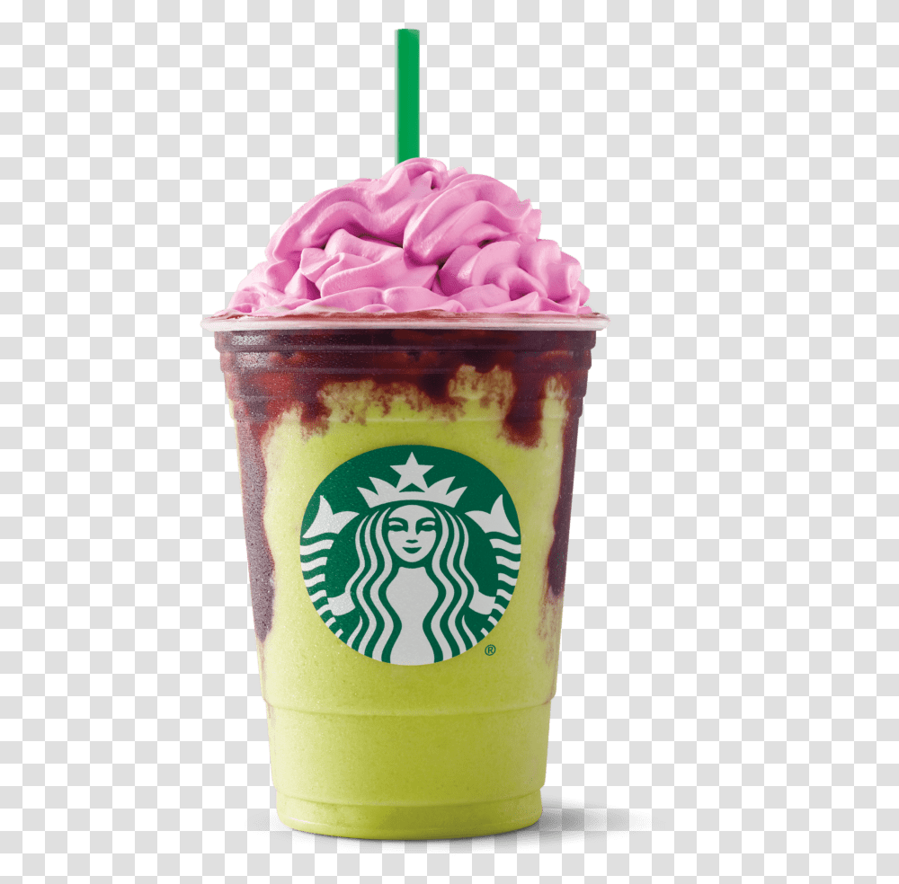 Starbucks Frappuccino Double Chocolate Chip Frappe With White Mocha, Cream, Dessert, Food, Creme Transparent Png