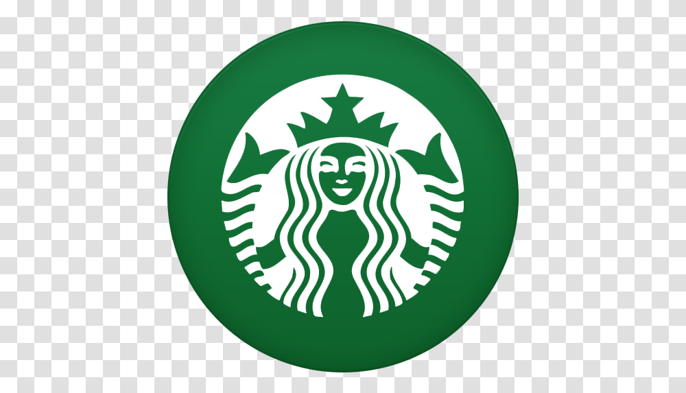 Starbucks Icon Starbucks Logo White, Symbol, Trademark, Badge,  Transparent Png