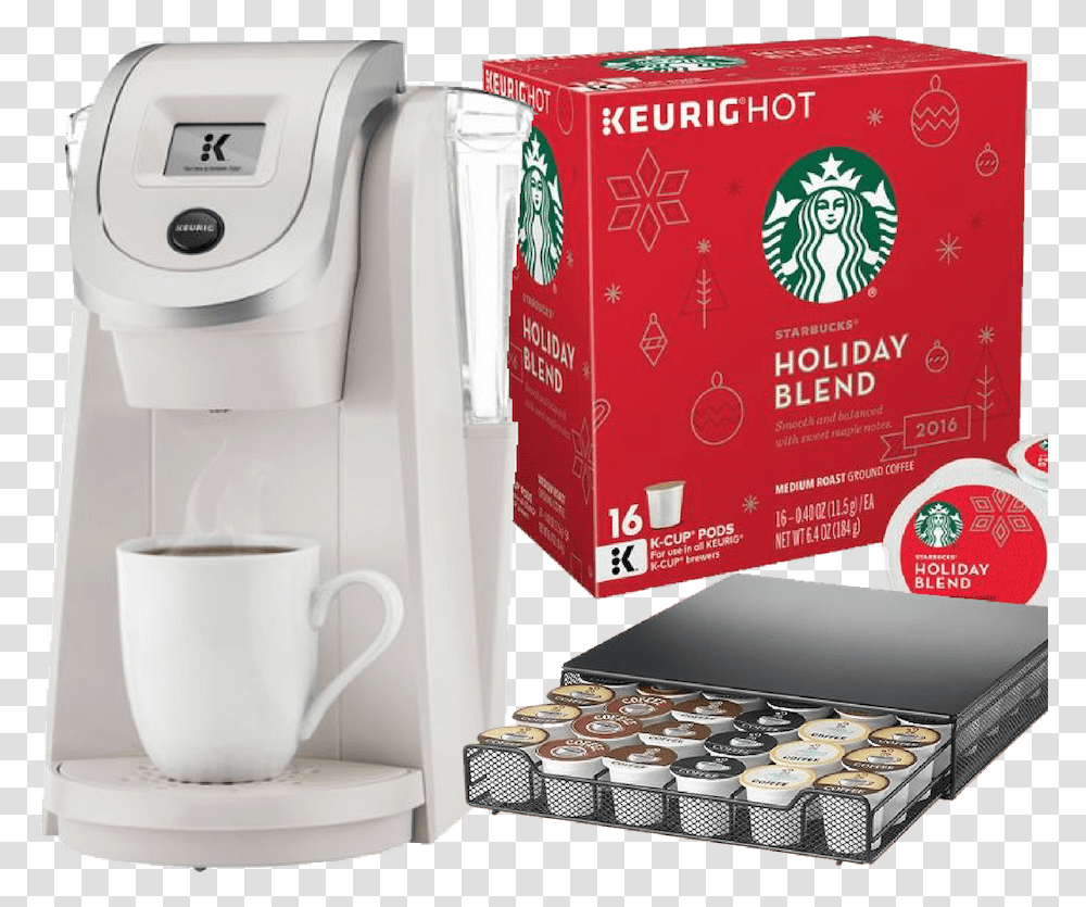 Starbucks Italian Roast K Cups, Coffee Cup, Appliance, Box, Beverage Transparent Png