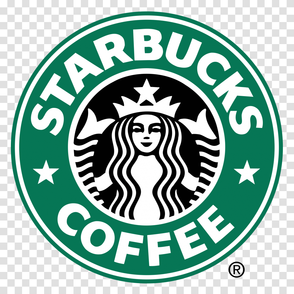 Starbucks Logo Background Download, Trademark, Badge Transparent Png