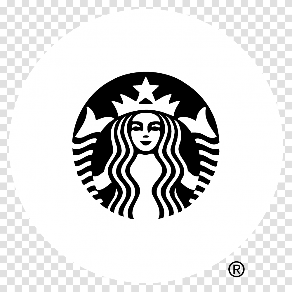 Starbucks Logo Black And White Picture Starbucks New Logo 2011, Trademark, Badge, Emblem Transparent Png