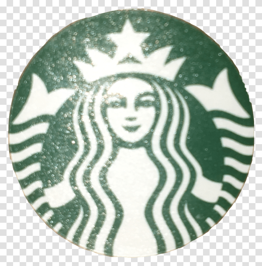 Starbucks Logo Sticker By Mylaeti Starbucks New Logo 2011, Symbol, Trademark, Badge, Rug Transparent Png