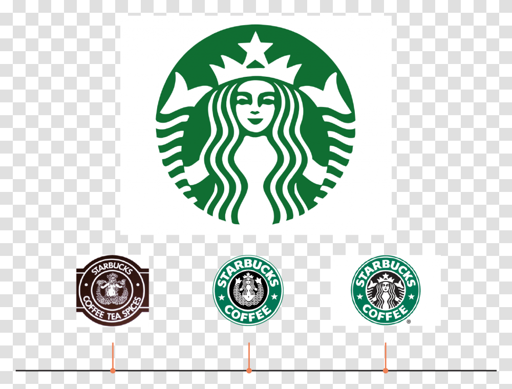 Starbucks Logos Starbucks Logo Black, Trademark, Badge Transparent Png