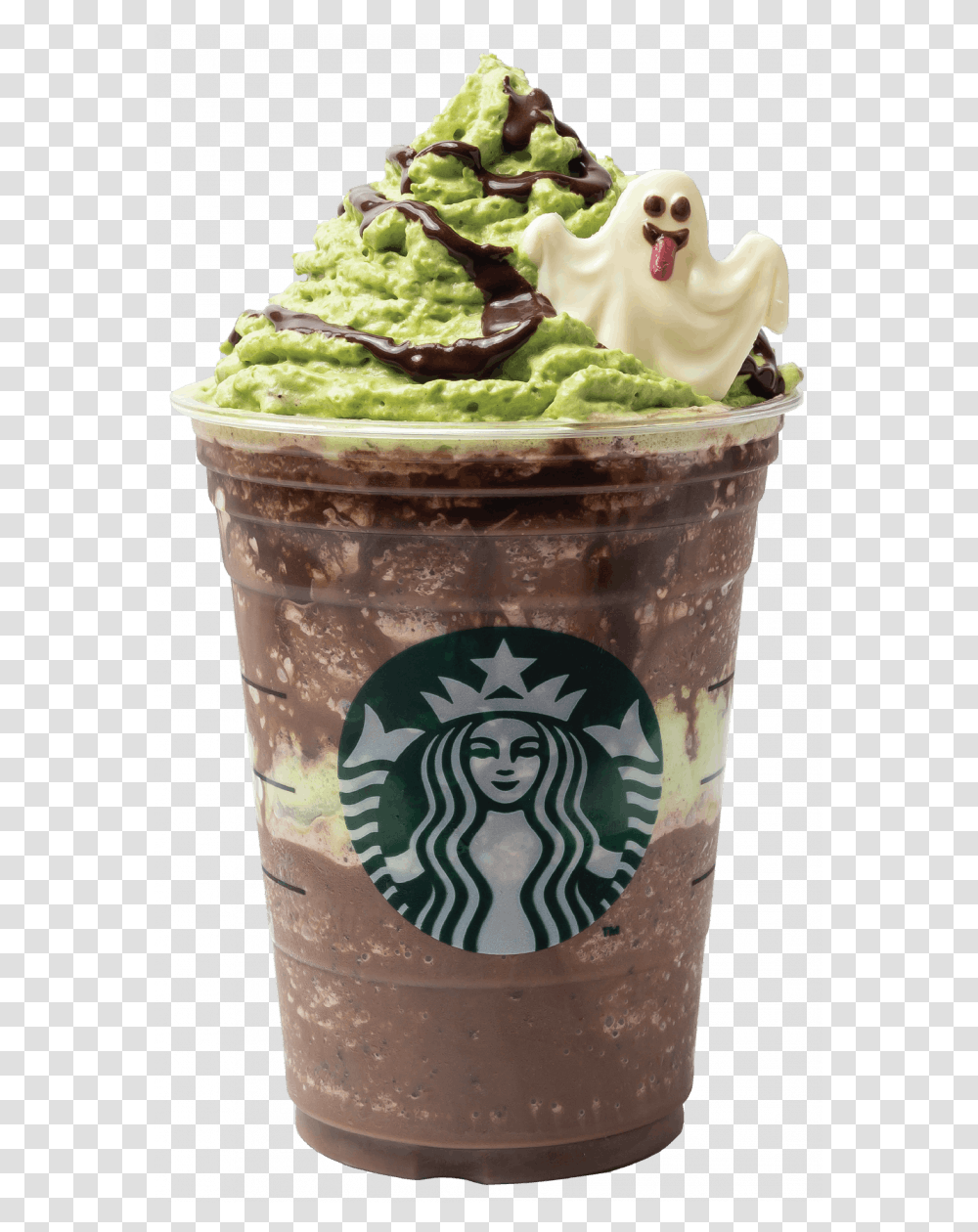 Starbucks Midnight Chocolate Frappe Starbucks Halloween Drink 2019, Cream, Dessert, Food, Creme Transparent Png