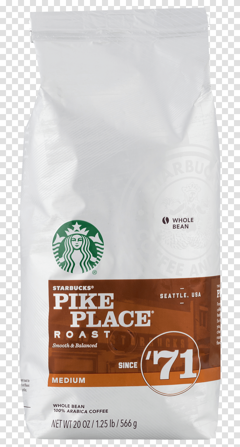 Starbucks Pike Bag, Word, Food, Flour, Powder Transparent Png